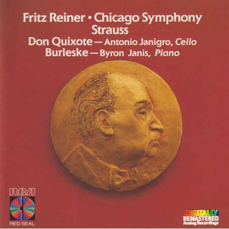 STRAUSS - Reiner - Don Quixote, pour violoncelle, alto et grand orchestr..